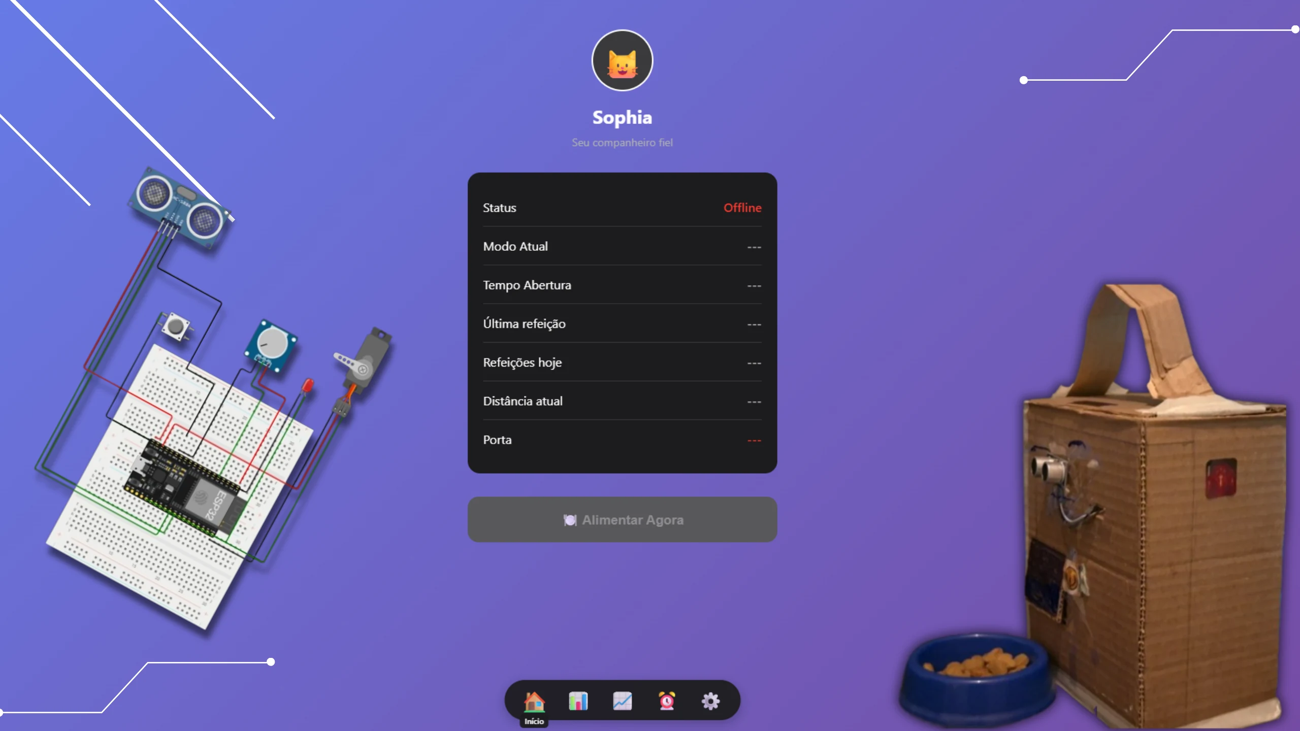 PetFeeder — dashboard